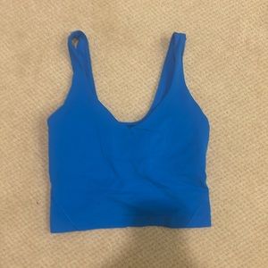 lululemon align tank | poolside blue